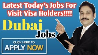 Dubai Job Vacancy Today| Jobs in Dubai | UAE Jobs Today 2022