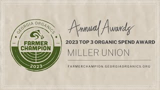 Miller Union - 2023 Farmer Champion Award Winner