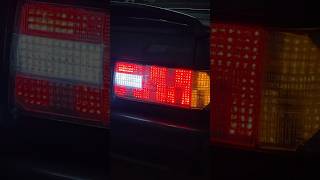 Е30 кастомные прозрачные фонари с диодами, дискотека. #cleartaillights #e30taillights