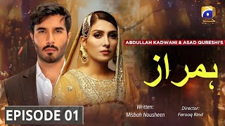 Humraaz Episode 01 - Feroze Khan , Ayeza Khan - Har Pal Geo - New Pakistani Drama 2024 - Geo Tv