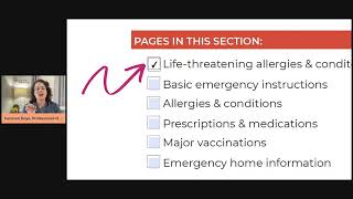 How To Download & Use Your Worksheets   Emergency Medical Folder Challenge