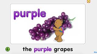 Learn colors  Purple