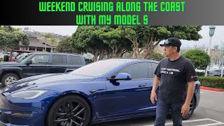 Weekend cruising along the coast with Model S