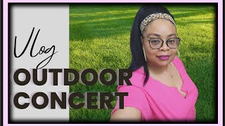 VLOG| Going To An Old School Outdoor Concert....because why not❣️