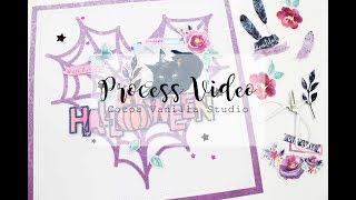 halloween layout - Bohemian Dream Collection - cocoa vanilla studio