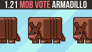 Minecraft 1.21 Mob Vote... ARMADILLO!