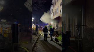 Kellerbrand 30.01.2024 in der Suhler Innenstadt. 🔥🚨