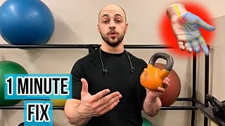 Cure Carpal Tunnel in ONE Minute with This Exercise! Gym or Home