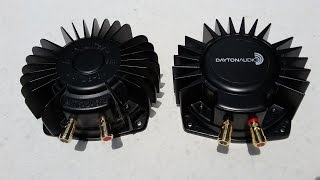 Aura VS Dayton Tactile Transducer Bassshaker Comparison.