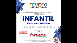 Campeonato Nacional de Coleo Categoría Infantil Masculino - Femenino 4/11/2022