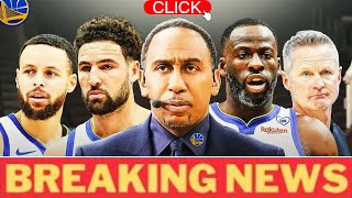 "Stephen A. Smith Drops Bombshell: Game-Changing Factor Alters Warriors' Title Aspirations"