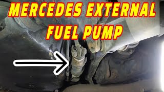 CUSTOMER STATES CRANK NO START! HOW TO REPLACE A FUEL PUMP ON A MERCEDES E320 WAGON (W210) CHASSIS!