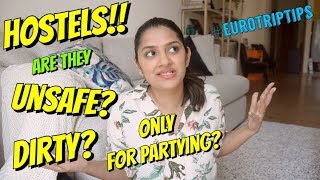 The TRUTH About Hostels | Europe Trip Tips #traveltipswithshruti