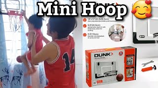 Mini Hoop | Nag Enjoy Kami  Mag  Basketball Sa Loob ng Bahay