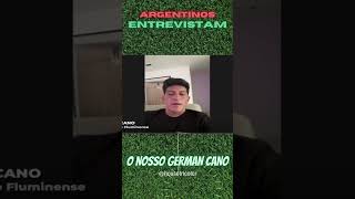 Argentinos entrevistam Cano após Gol Antológico #shorts #cano #argentina  #golantologico #fluminense