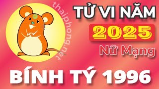 Xem Tử Vi Tuổi Bính Tý 1996 Nữ Mạng - Năm 2025