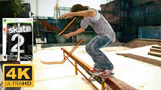 Skate 2 (2009) Remastered 4K 60FPS Full Game Playthrough No Commentary