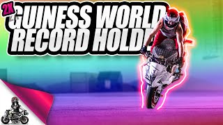 Riding with a Guinness World Record Holder