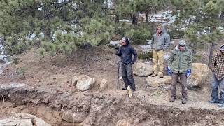 Dynamite to Blast a new home site Development in Boulder County, CO