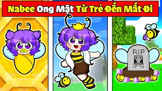 NABEE ONG MẬT CÓ CUỘC SỐNG TỪ KHI SINH RA ĐẾN MẤT ĐI TRONG MINECRAFT*NABEE ONG MẬT 🥰🐝