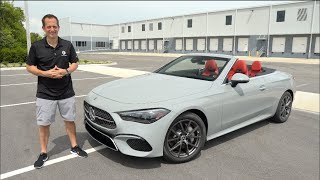 Is the 2024 Mercedes Benz CLE 300 BETTER luxury convertible than BMW 430i?