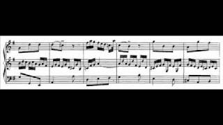 J.S. Bach - BWV 528 (3) - Sonata IV - Un poco Allegro e-moll / E minor