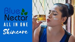 BLUE NECTAR ELADI CREAM WITH SPF 30 REVIEW + DEMO • DAY & NIGHT CREAM WITH SPF • ALL IN ONE SKINCARE