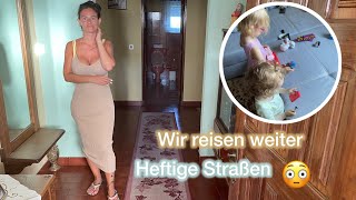 Wir reisen zum nächsten Haus 😳 was sind das für Straßen 🥺 Großfamilie | Marytuga