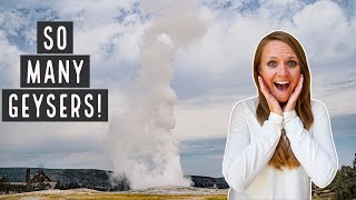 Yellowstone's Old Faithful and the Upper Geyser Basin