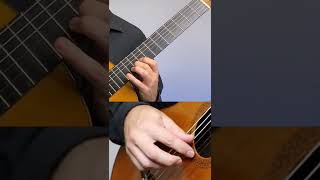 D minor scale - acoustic guitar #shorts