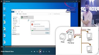 Printer Sharing NOT Working || Create share USB printer on network in windows 10,7,11  ||USB Printer