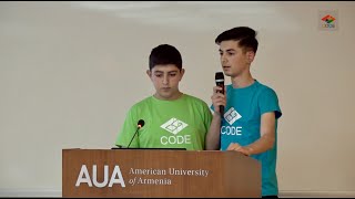 Simon & Erik, "Powerful Armenia" | DigiCode 2022 Youth Programming Contest