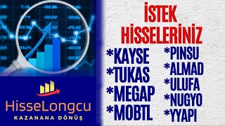 Hisse Yorumları - KAYSE - TUKAS - MEGAP - MOBTL - PINSU - ALMAD - ULUFA - NUGYO - YYAPI