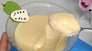 MOUSSE DE GRAVIOLA - FÁCIL E PRÁTICO