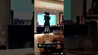 فرحة شايع شراحيلي و ابراهيم غالب بفوز النصر على الهلال 😱😱