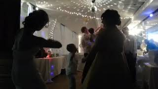 Sarah and mom dance at their reception