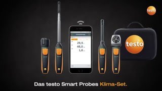 Das testo Smart Probes Klima-Set