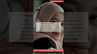 Tahajud membuat cantik #shortvideo #edukasi #youtubeshorts #dakwah #like #share #catatankecil