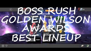 How to EASILY beat The Golden Wilson Awards Boss Rush | MCOC | MARVEL CONTEST OF CHAMPIONS |