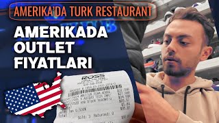 Amerika'da Outlet Alışverişi!!! TÜRK RESTAURANTI BULDUK