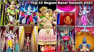 Top 10 Beautiful Ganesh Mandap 2023 Hyderabad | Hyderabad Ganesh 2023   #dhoolpetofficial