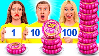 Provocarea 100 de Straturi de Mâncare | Rețete Fantastice de Bucătărie Mega DO Challenge