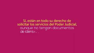 2017 Pueden las personas migrantes solicitar los servicios del Poder Judicial