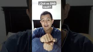 ¿Qué es BNB vault?