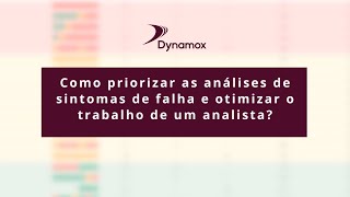 DMA e Alertas A2: Como otimizar o trabalho de um analista de vibração?