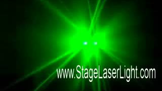 100mW Double Heads Green Laser Light Pro Show-33