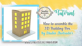 How to assemble the 3D Building Box by Studio Ilustrado