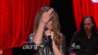 Celine Dion - Loved Me Back To Life on Ellen 9/11/13 [HD 1080p]