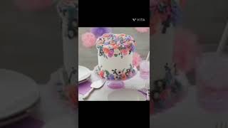 easy cake decorating ideas for girls birthday @puja's creations