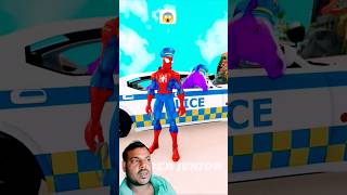 Only women use force | Spider-Man vs Deadpool #gta #gtav #spiderman #shorts